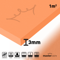 Mastercare XPE Ses Yalıtım Levhası 3mm 1m2